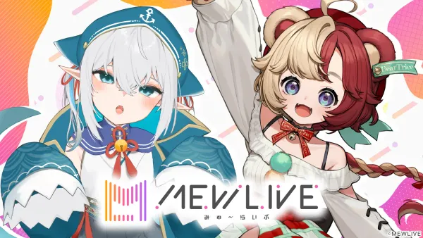Bandai Namco Music Live Launches VTuber Group 'MEWLIVE'