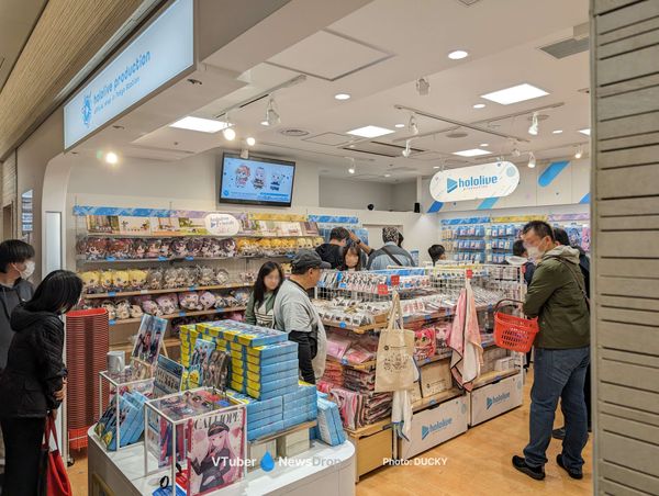 What To Expect at hololive’s Store at Tokyo Character Street