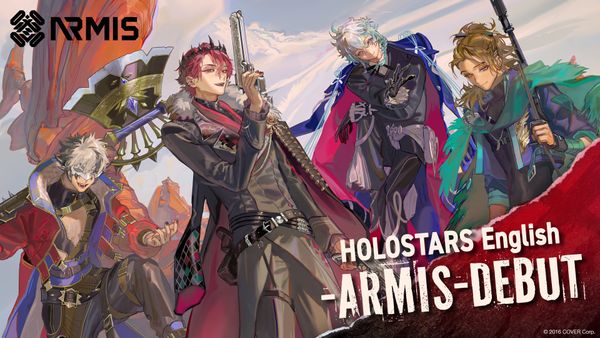 HOLOSTARS EN Gets 4 New VTubers in ARMIS Unit