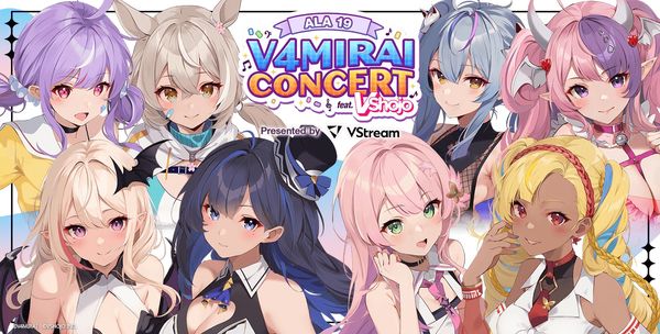 V4Mirai Concert at Anime Los Angeles 2024 on January 6